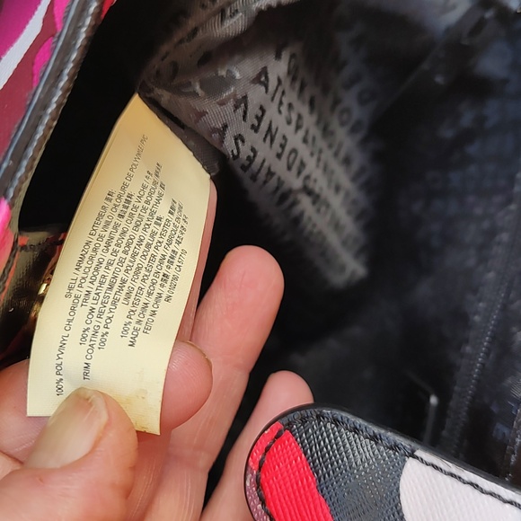 Kate Spade Grant Street Juno grainy vinyl leather trim mini tote. - Picture 9 of 15